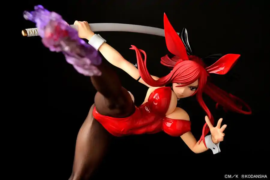Fairy Tail Socha 1/6 Erza Scarlet High Kick Crimson Bunny Ver. 37 cm produktová fotografia