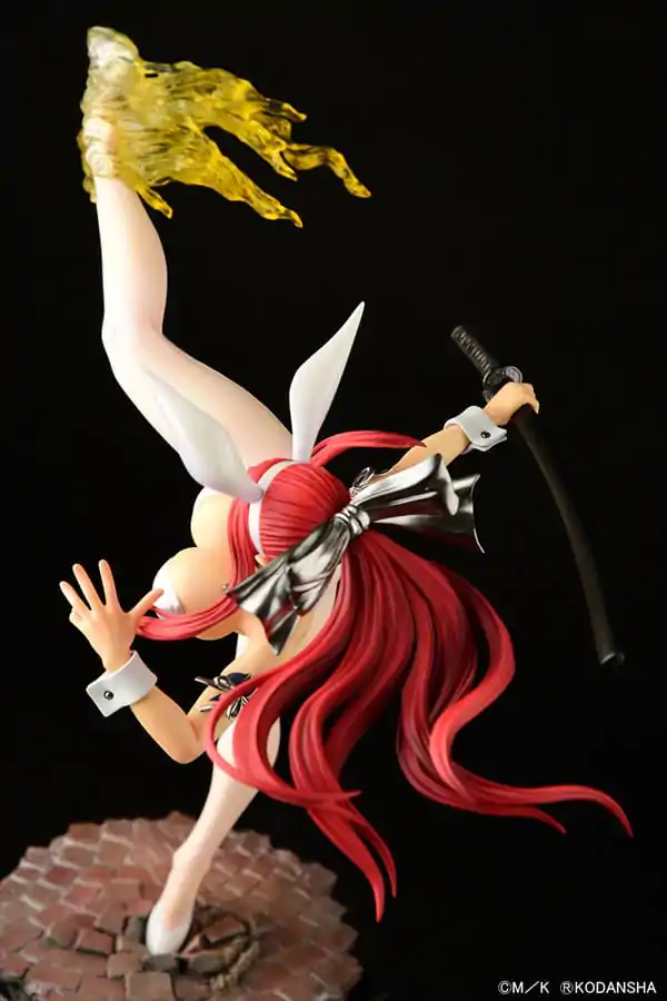 Fairy Tail Socha 1/6 Erza Scarlet High Kick White Bunny Ver. 37 cm produktová fotografia