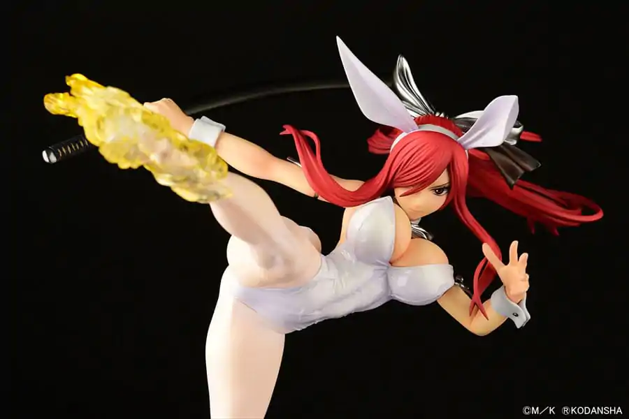Fairy Tail Socha 1/6 Erza Scarlet High Kick White Bunny Ver. 37 cm produktová fotografia