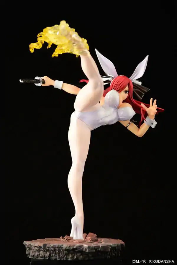 Fairy Tail Socha 1/6 Erza Scarlet High Kick White Bunny Ver. 37 cm produktová fotografia