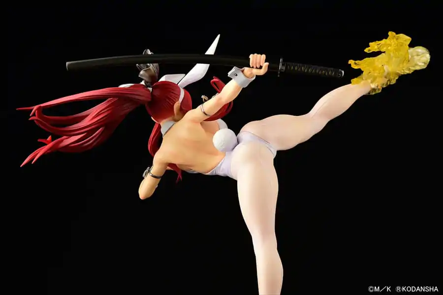 Fairy Tail Socha 1/6 Erza Scarlet High Kick White Bunny Ver. 37 cm produktová fotografia