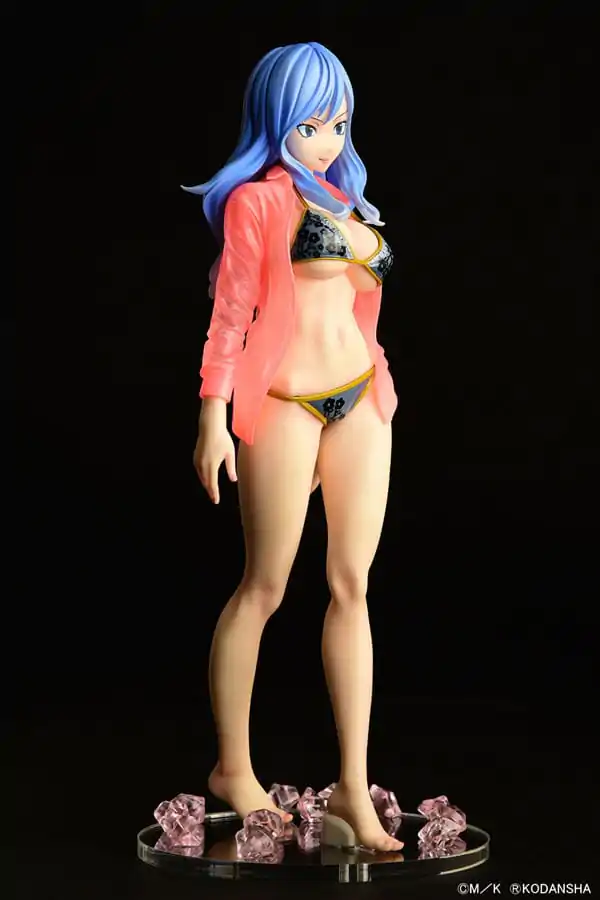 Fairy Tail soška 1/6 Jubia Lokser Gravure_Stylesee-through wet shirt Black Bikini!! 25 cm termékfotó