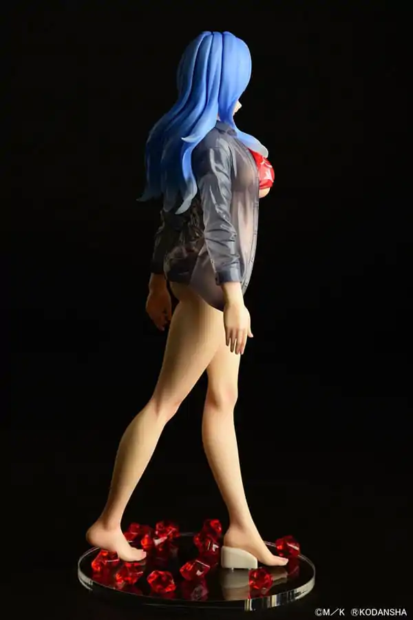 Fairy Tail Socha 1/6 Jubia Lokser Gravure_Stylesee-through wet shirt Červené bikiny!! 25 cm termékfotó