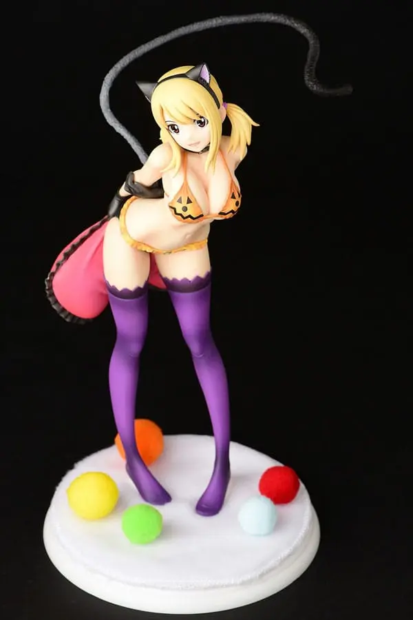 Fairy Tail Soška 1/6 Lucy Heartfilia - Halloween CAT Gravure_Style 25 cm termékfotó