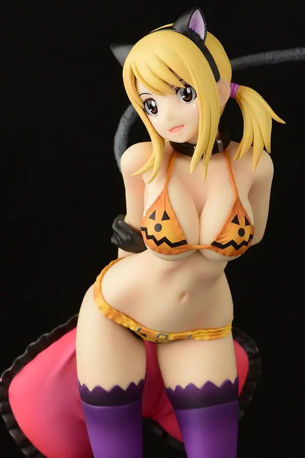 Fairy Tail Soška 1/6 Lucy Heartfilia - Halloween CAT Gravure_Style 25 cm termékfotó