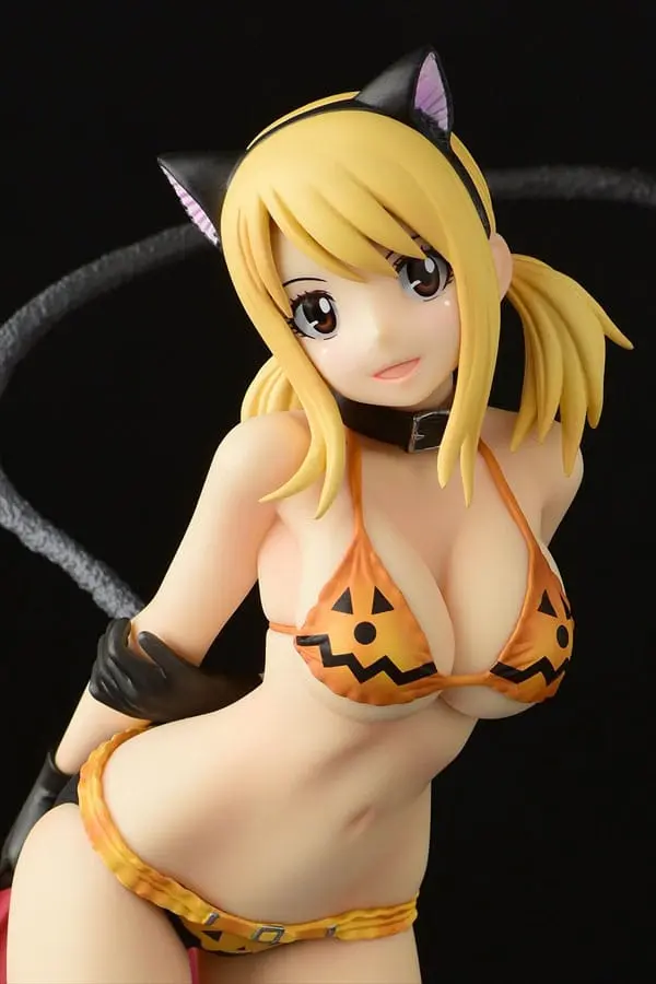 Fairy Tail Soška 1/6 Lucy Heartfilia - Halloween CAT Gravure_Style 25 cm termékfotó