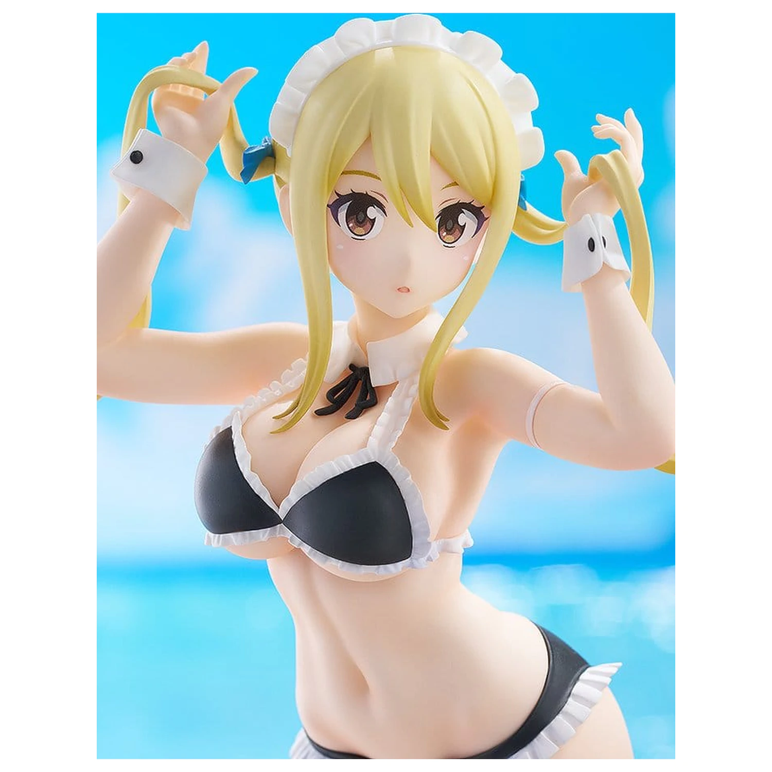 Fairy Tail 100 Years Quest Beach Queens Pop Up Parade PVC socha Lucy Heartfilia: Virgo Form Swimsuit Ver. L veľkosť 23 cm produktová fotografia