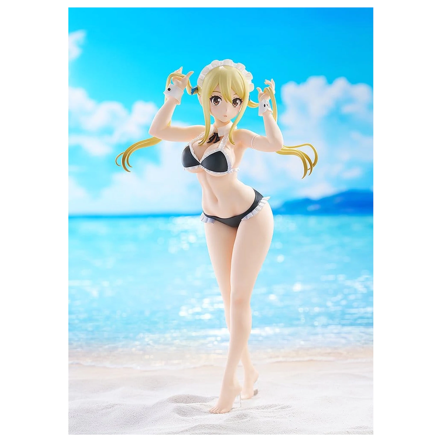 Fairy Tail 100 Years Quest Beach Queens Pop Up Parade PVC socha Lucy Heartfilia: Virgo Form Swimsuit Ver. L veľkosť 23 cm produktová fotografia