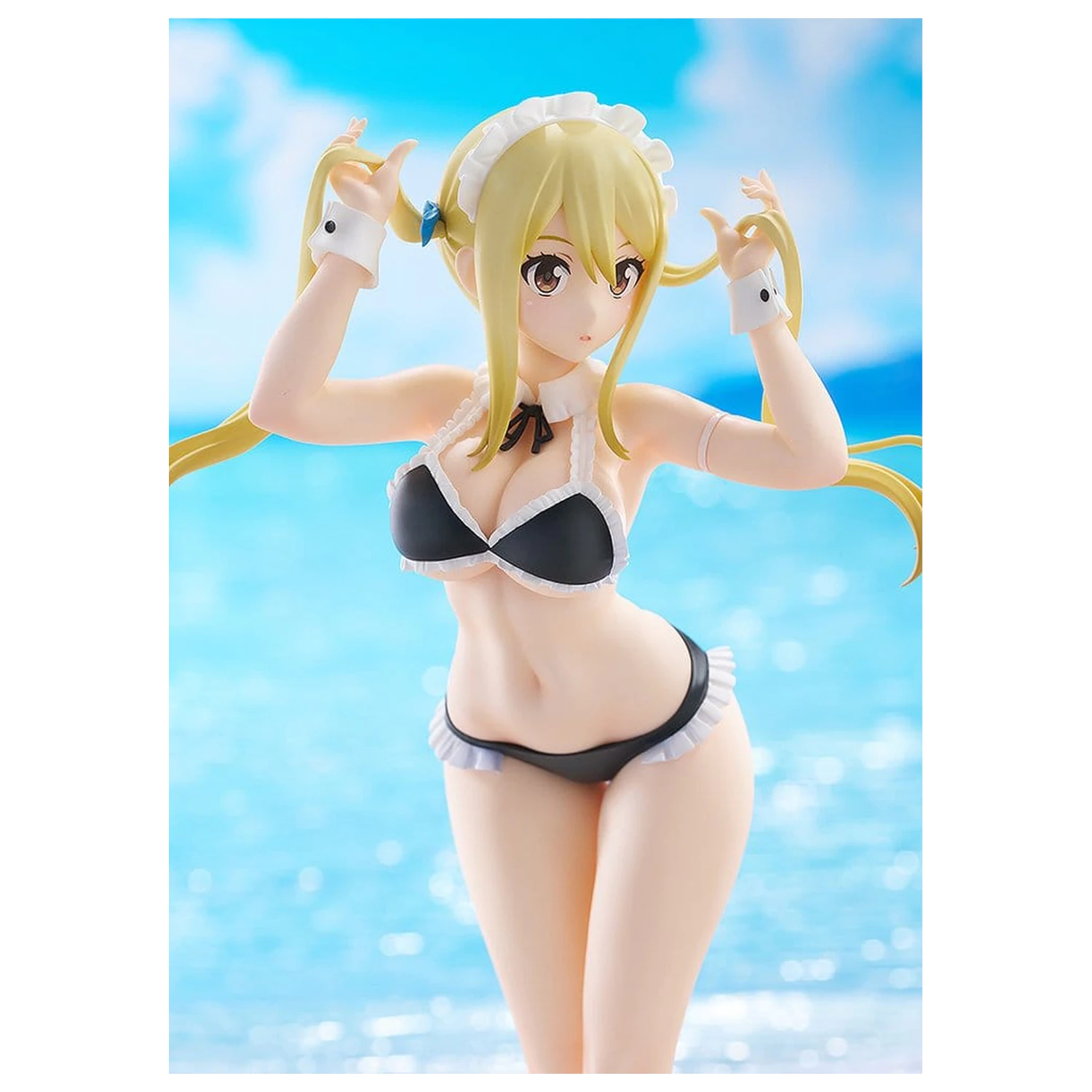 Fairy Tail 100 Years Quest Beach Queens Pop Up Parade PVC socha Lucy Heartfilia: Virgo Form Swimsuit Ver. L veľkosť 23 cm produktová fotografia