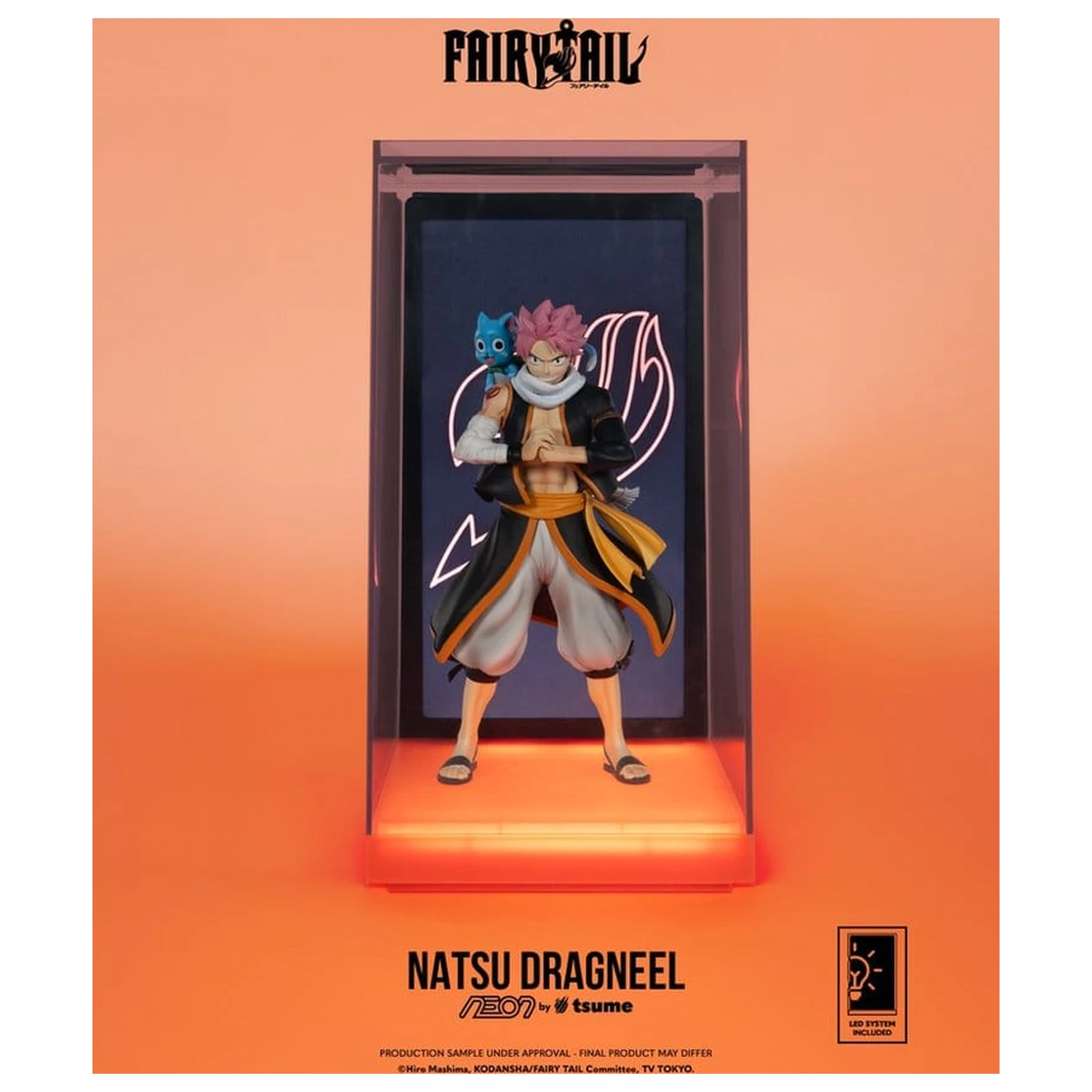Fairy Tail Neónová figúrka 1/9 Natsu Dragneel 25 cm produktová fotografia