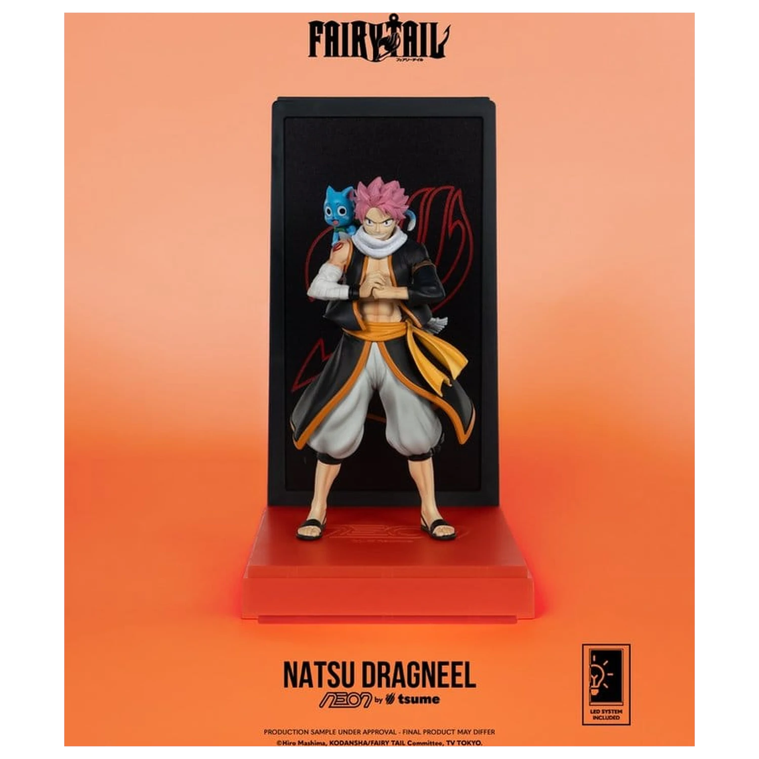 Fairy Tail Neónová figúrka 1/9 Natsu Dragneel 25 cm produktová fotografia