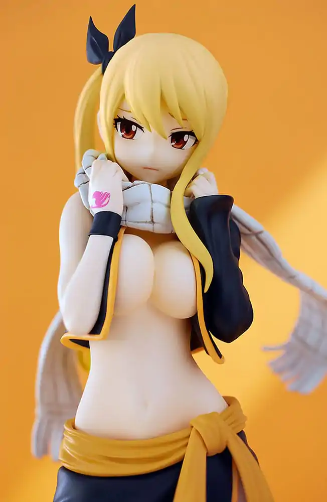 Fairy Tail Pop Up Parade PVC Soška Lucy Heartfilia Natsu Costume Ver. L Size 22 cm produktová fotografia