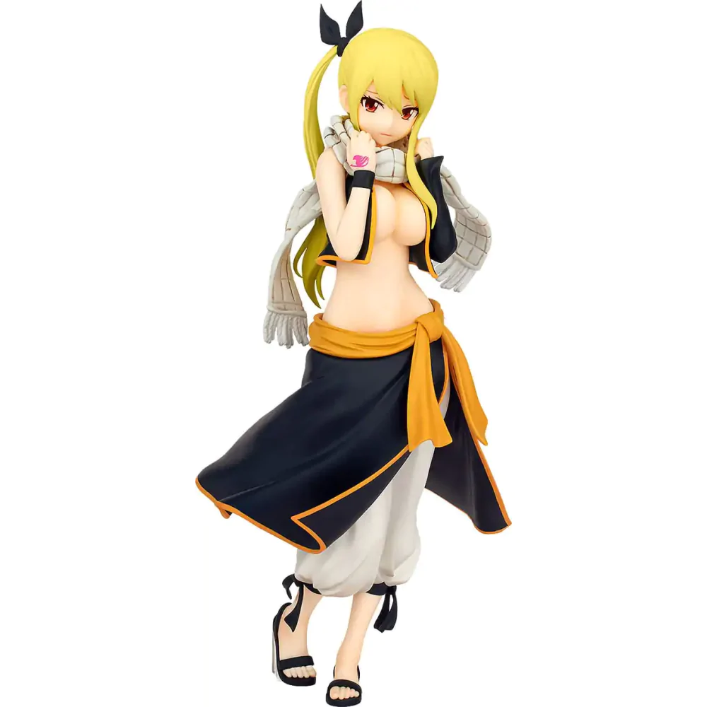 Fairy Tail Pop Up Parade PVC Soška Lucy Heartfilia Natsu Costume Ver. L Size 22 cm produktová fotografia