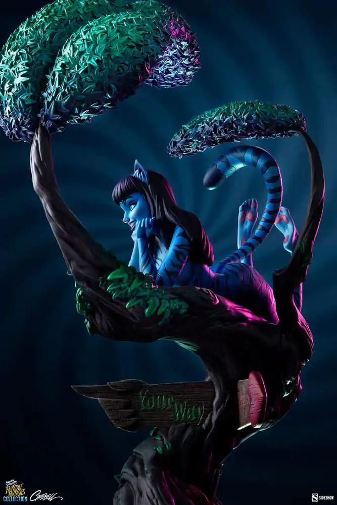 Zberateľská socha Fairytale Fantasies Collection Lady Cheshire Cat 63 cm produktová fotografia