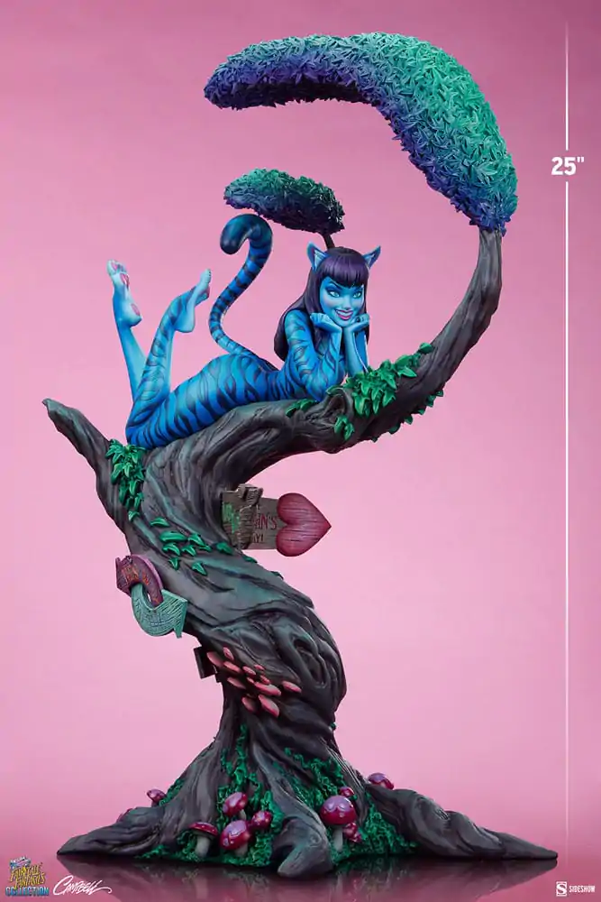 Zberateľská socha Fairytale Fantasies Collection Lady Cheshire Cat 63 cm produktová fotografia