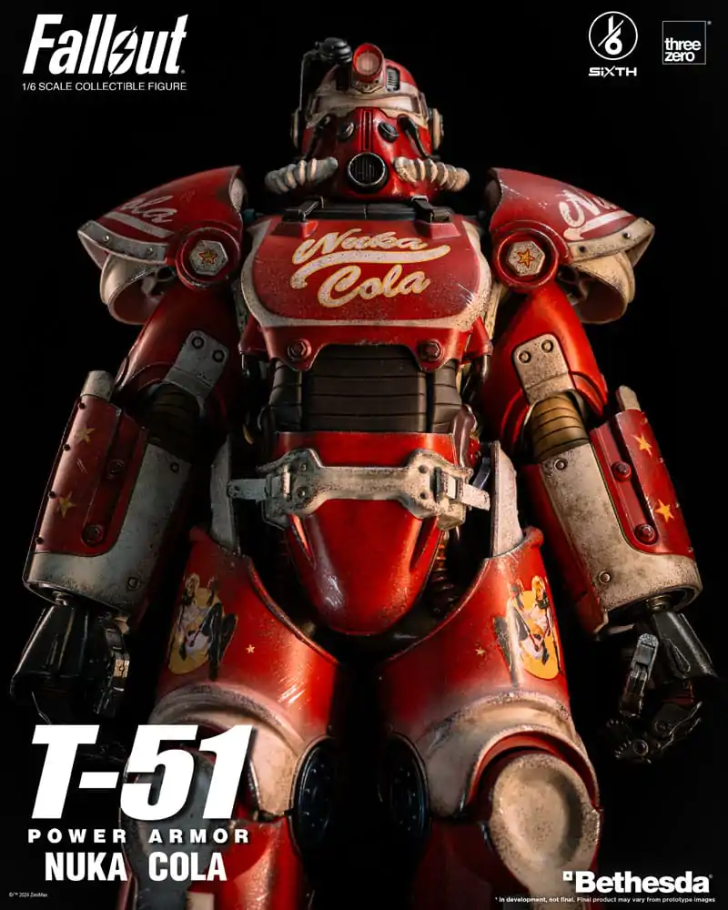 Akčná figúrka 1/6 T-51 Nuka Cola Power Armor 37 cm produktová fotografia