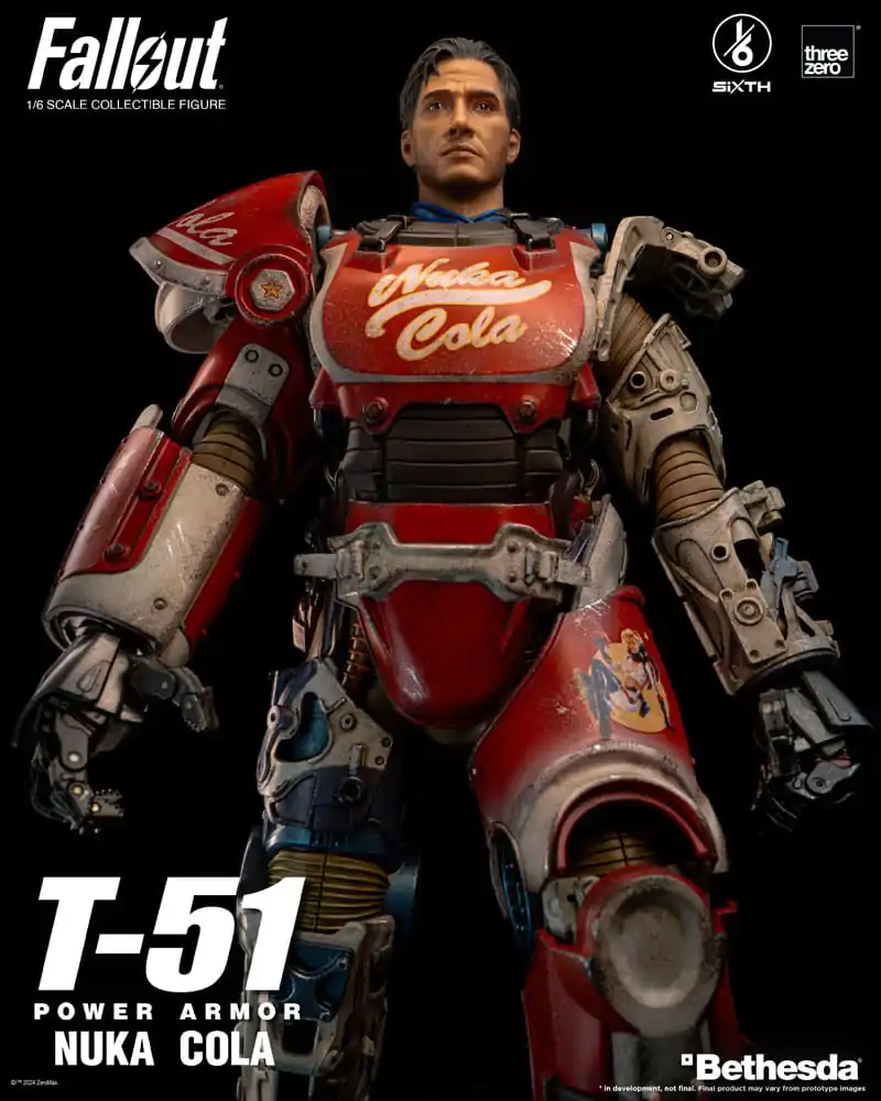 Akčná figúrka 1/6 T-51 Nuka Cola Power Armor 37 cm produktová fotografia