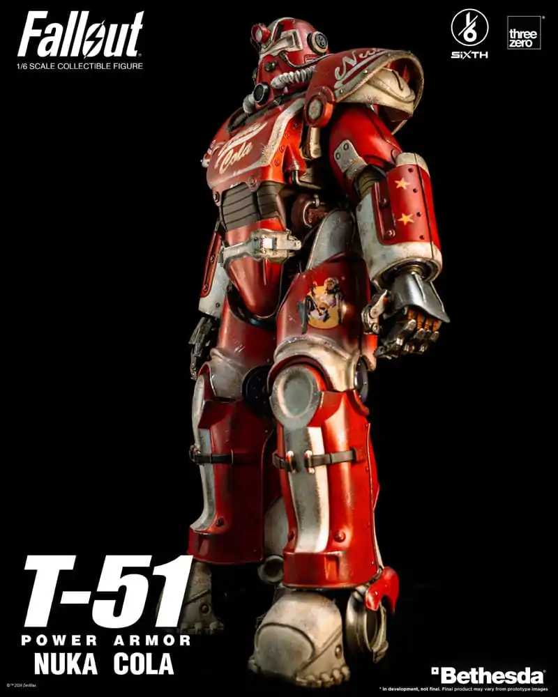 Akčná figúrka 1/6 T-51 Nuka Cola Power Armor 37 cm produktová fotografia