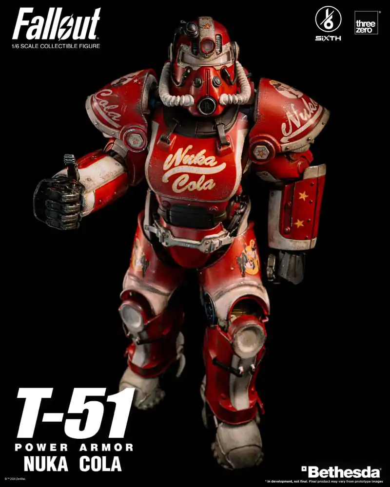 Akčná figúrka 1/6 T-51 Nuka Cola Power Armor 37 cm produktová fotografia