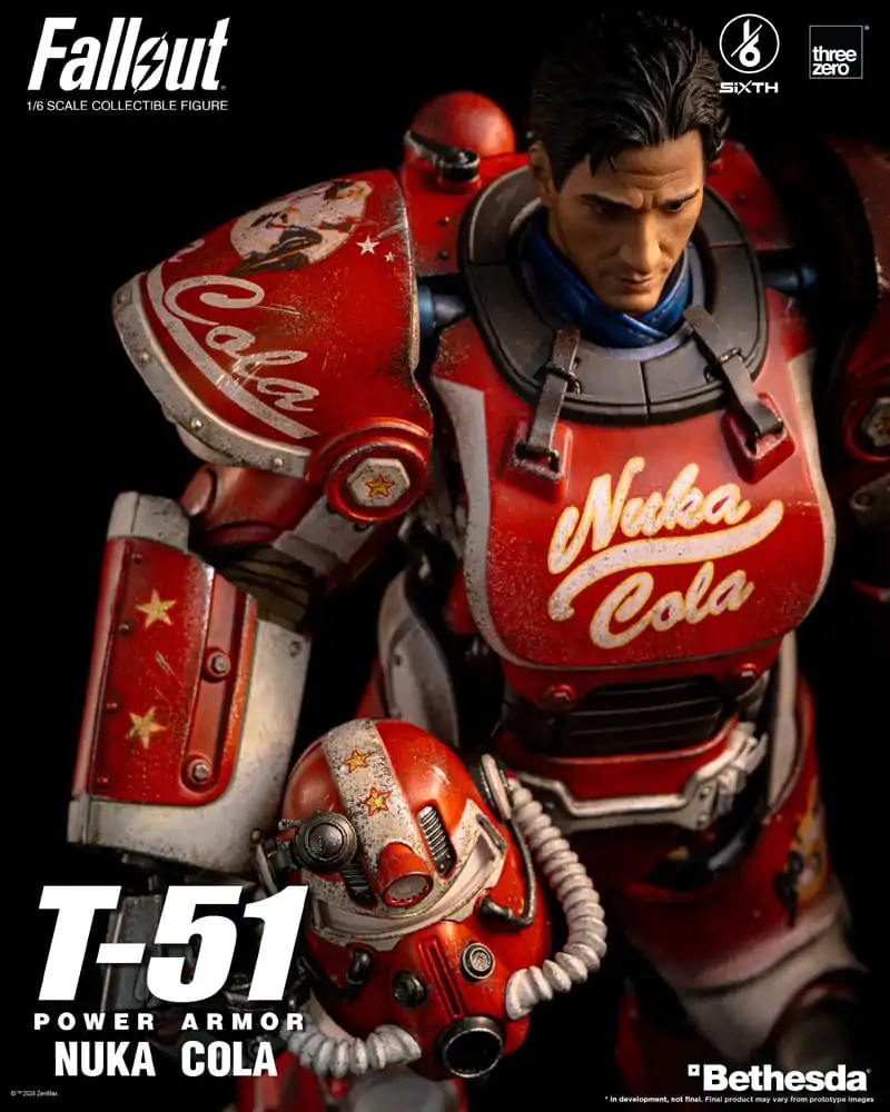 Akčná figúrka 1/6 T-51 Nuka Cola Power Armor 37 cm produktová fotografia