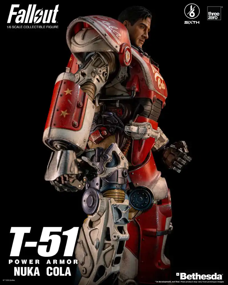 Akčná figúrka 1/6 T-51 Nuka Cola Power Armor 37 cm produktová fotografia