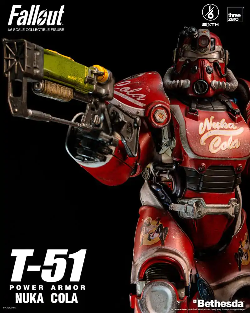 Akčná figúrka 1/6 T-51 Nuka Cola Power Armor 37 cm produktová fotografia