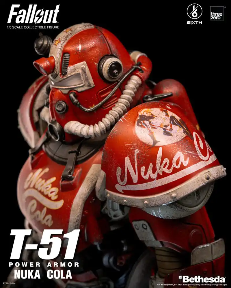 Akčná figúrka 1/6 T-51 Nuka Cola Power Armor 37 cm produktová fotografia