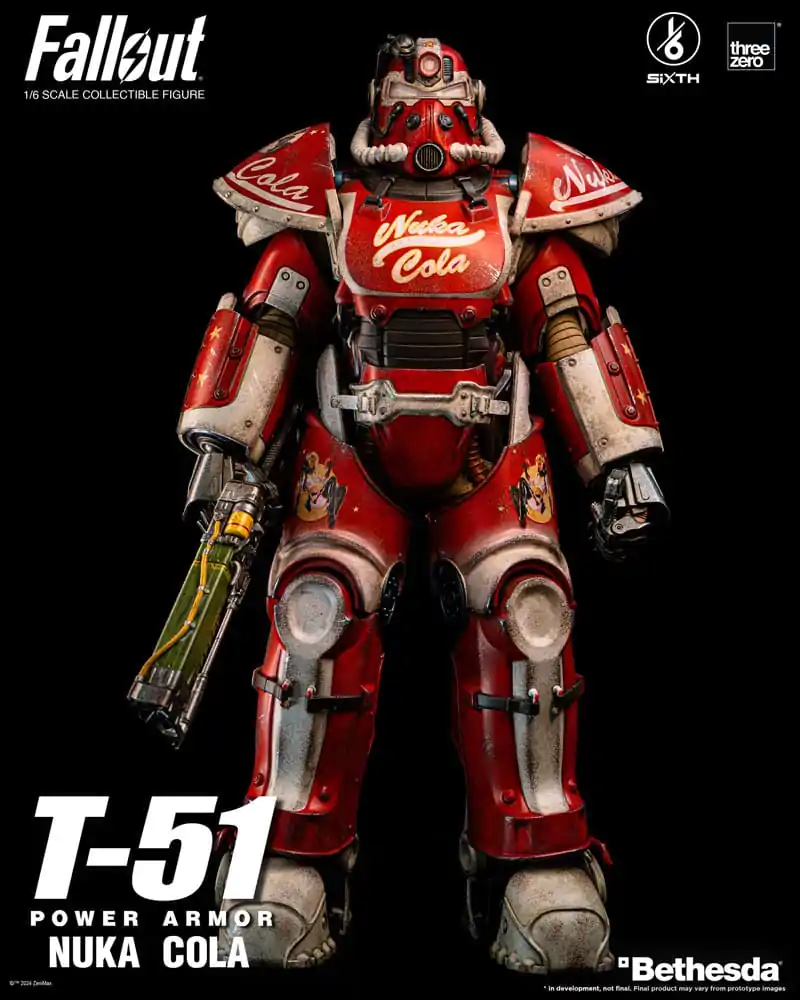 Akčná figúrka 1/6 T-51 Nuka Cola Power Armor 37 cm produktová fotografia