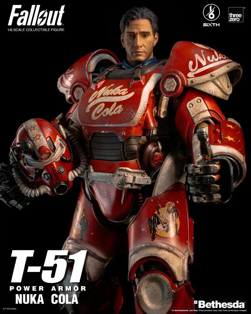 Akčná figúrka 1/6 T-51 Nuka Cola Power Armor 37 cm produktová fotografia