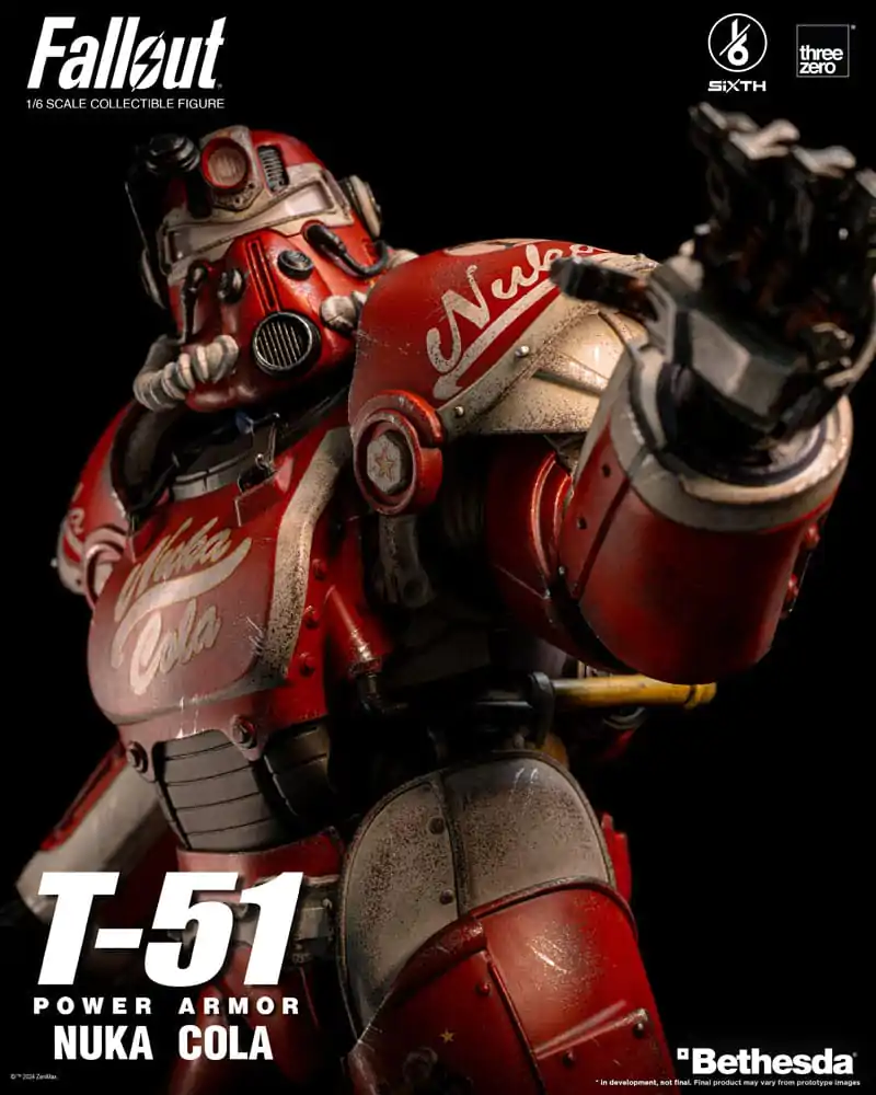 Akčná figúrka 1/6 T-51 Nuka Cola Power Armor 37 cm produktová fotografia