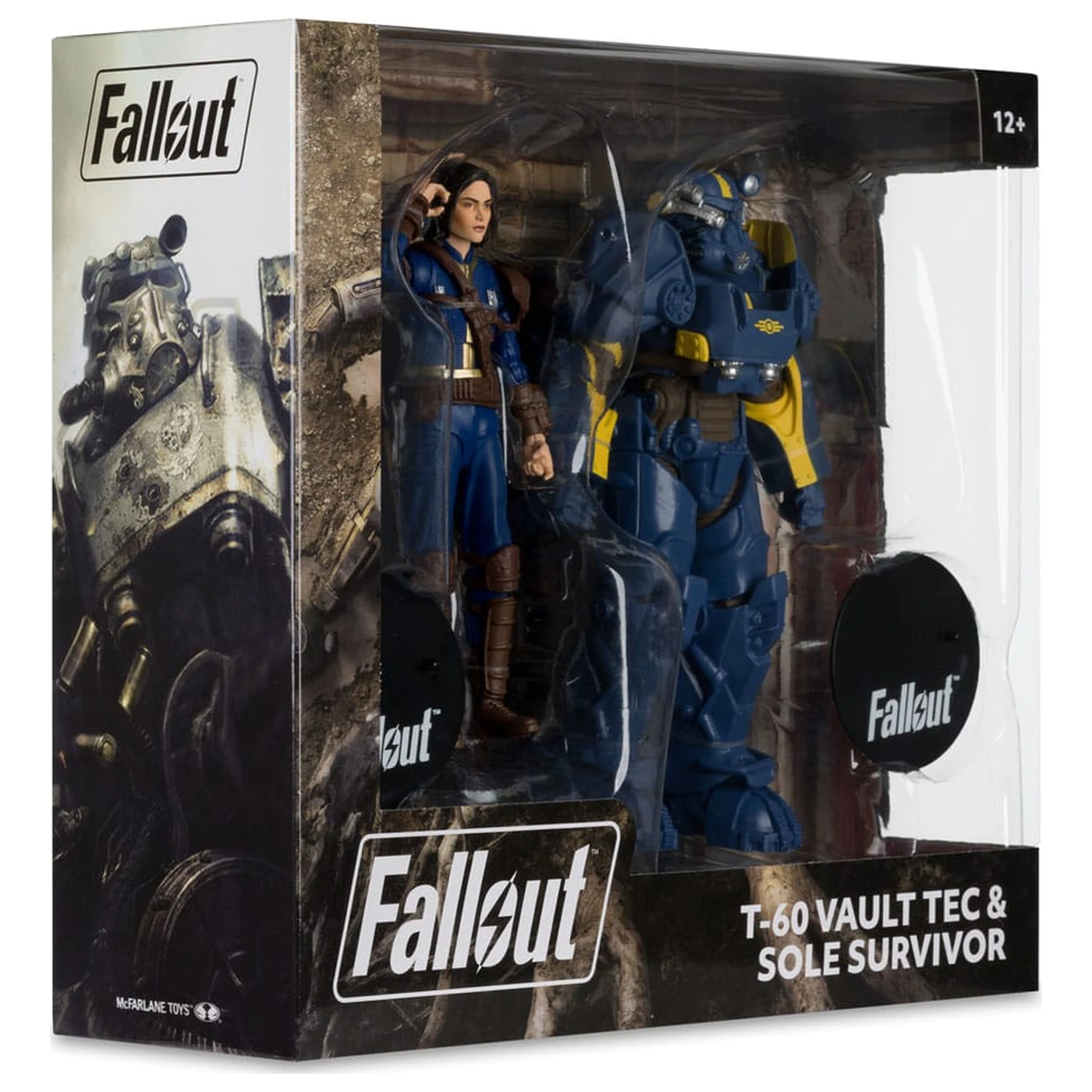 Fallout 4 socha 2-balenie T-60 Vault Tec a Sole Survivor 18 cm produktová fotografia
