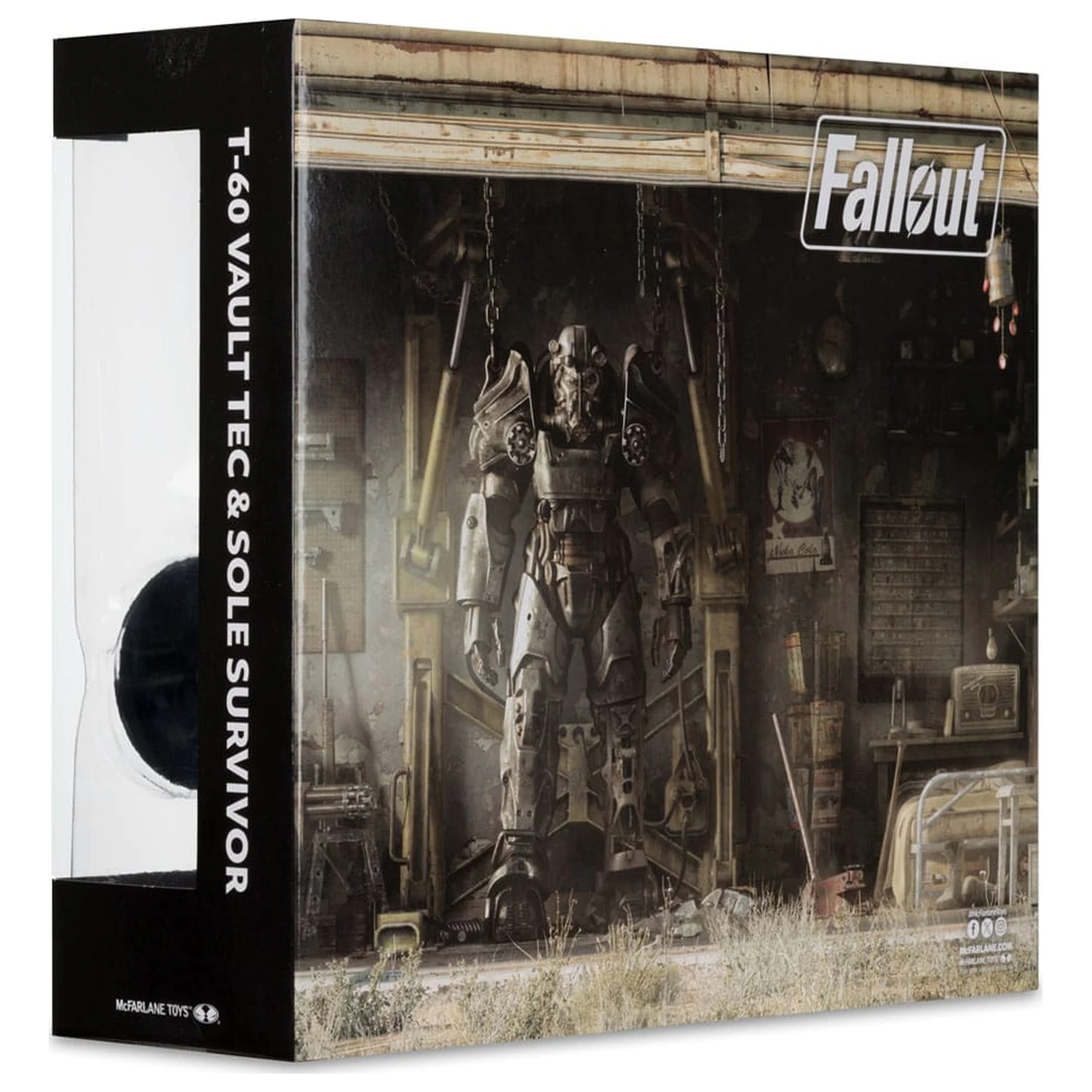 Fallout 4 socha 2-balenie T-60 Vault Tec a Sole Survivor 18 cm produktová fotografia