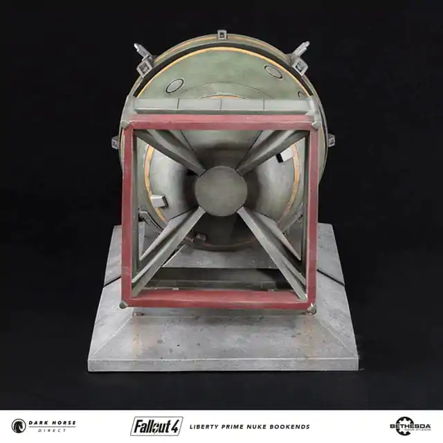 Fallout 4 PVC Socha Liberty Prime Nuke Bomb Podpery na knihy 17 cm produktová fotografia