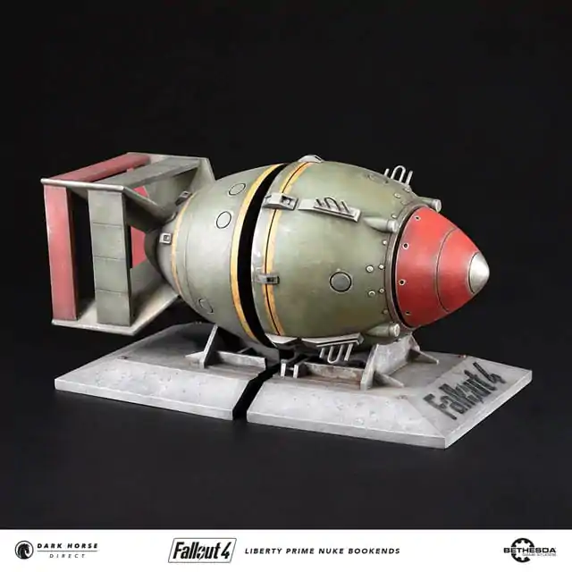 Fallout 4 PVC Socha Liberty Prime Nuke Bomb Podpery na knihy 17 cm produktová fotografia