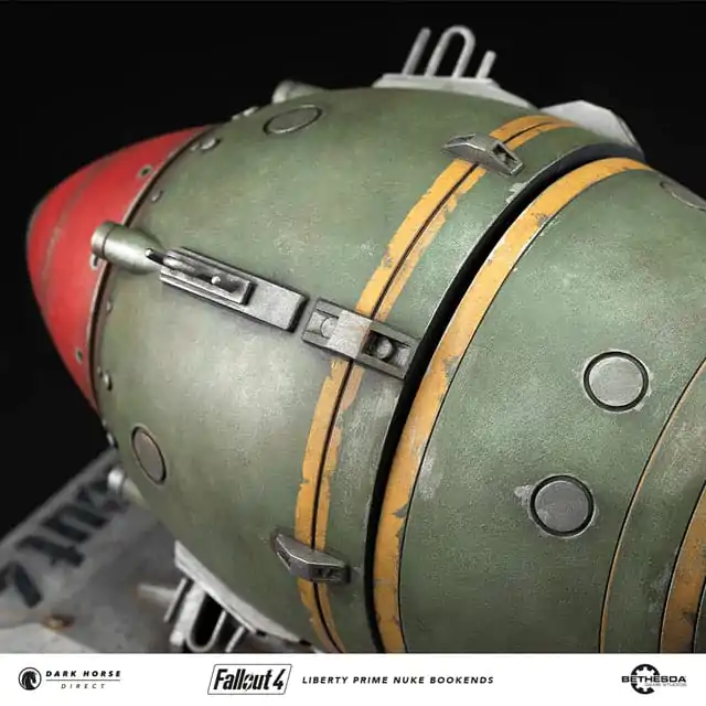 Fallout 4 PVC Socha Liberty Prime Nuke Bomb Podpery na knihy 17 cm produktová fotografia