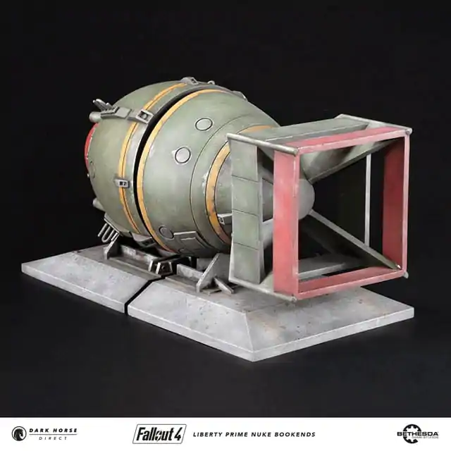 Fallout 4 PVC Socha Liberty Prime Nuke Bomb Podpery na knihy 17 cm produktová fotografia