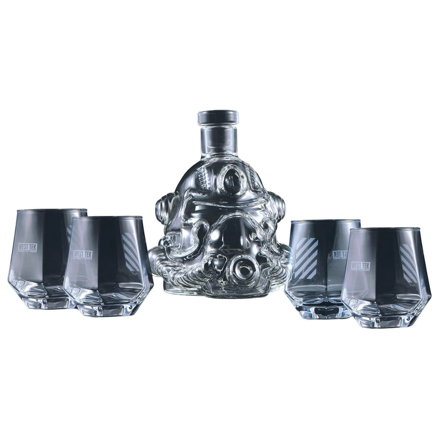 Fallout Decanter 5 kusová súprava T-51 produktová fotografia