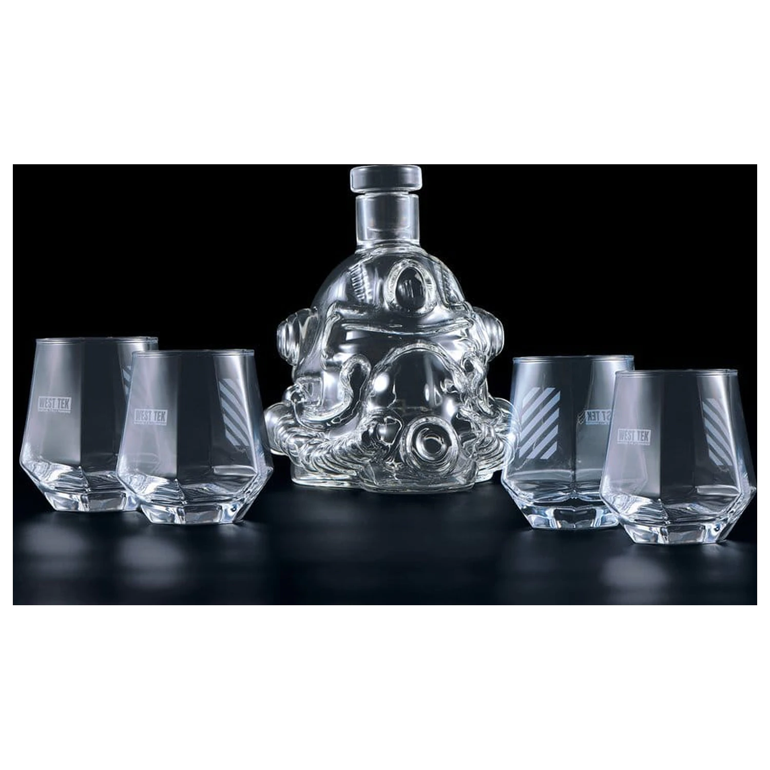 Fallout Decanter 5 kusová súprava T-51 produktová fotografia