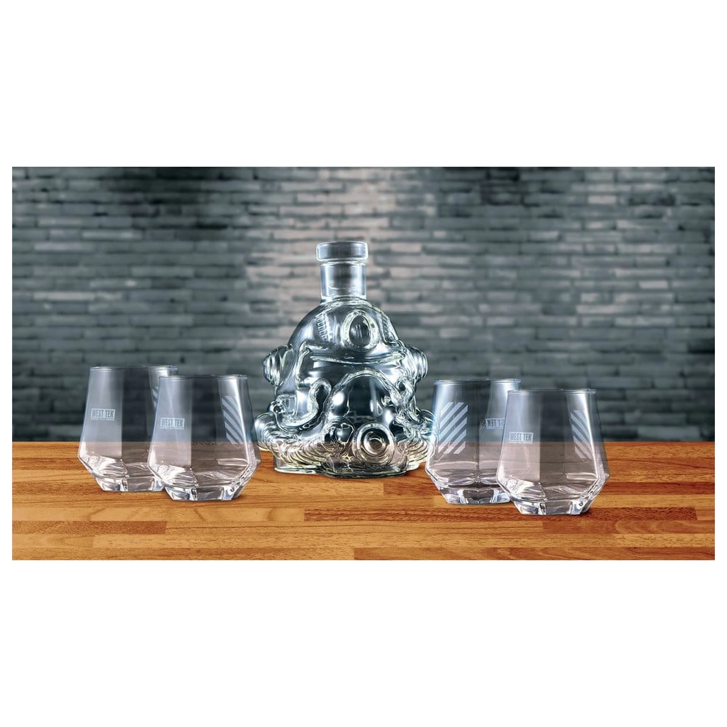 Fallout Decanter 5 kusová súprava T-51 produktová fotografia