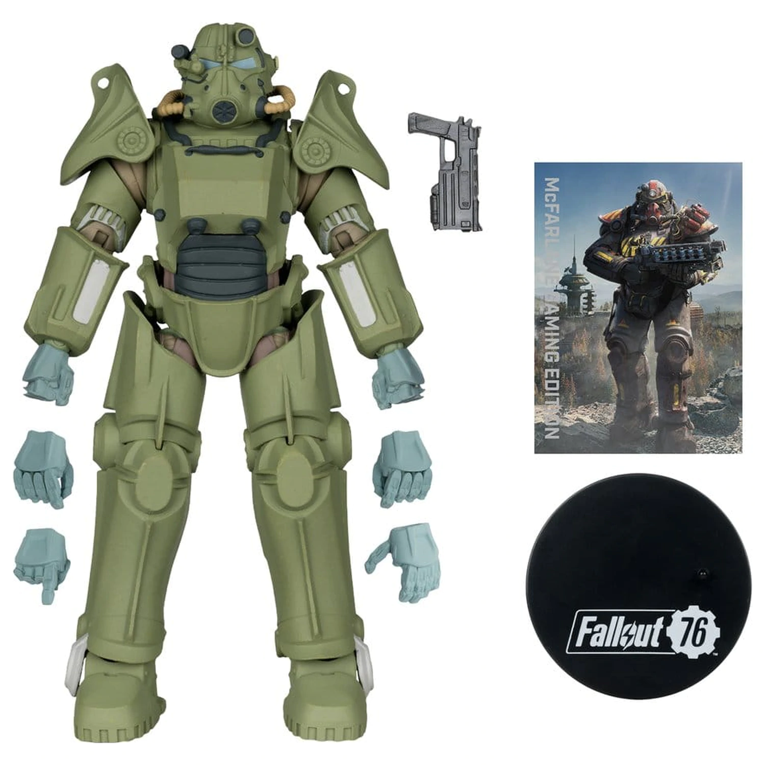 Fallout 76 Gaming Edition akčná figúrka T-45 Military Armor (Red Platinum Edition) 20 cm produktová fotografia
