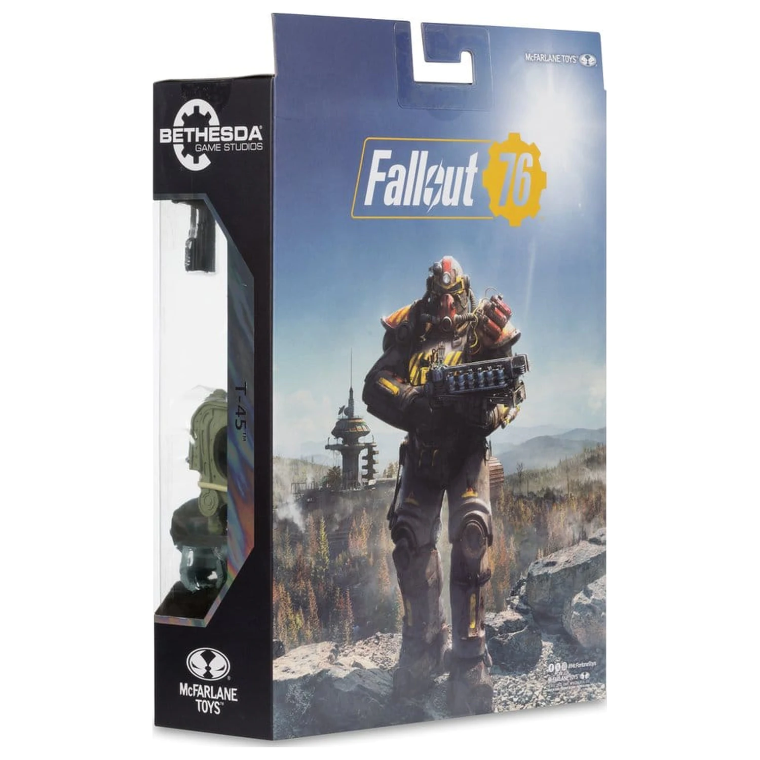 Fallout 76 Gaming Edition akčná figúrka T-45 Military Armor (Red Platinum Edition) 20 cm produktová fotografia