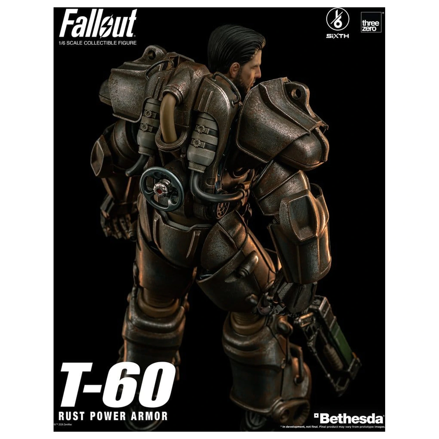 Fallout Akčná figúrka 1/6 T-60 Rust Power Armor produktová fotografia
