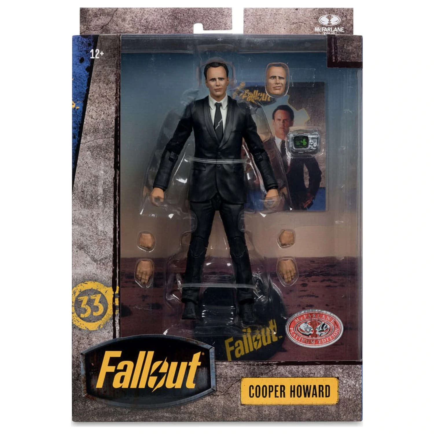 Fallout Akčná figúrka Cooper Howard (Red Platinum Edition) 17 cm produktová fotografia