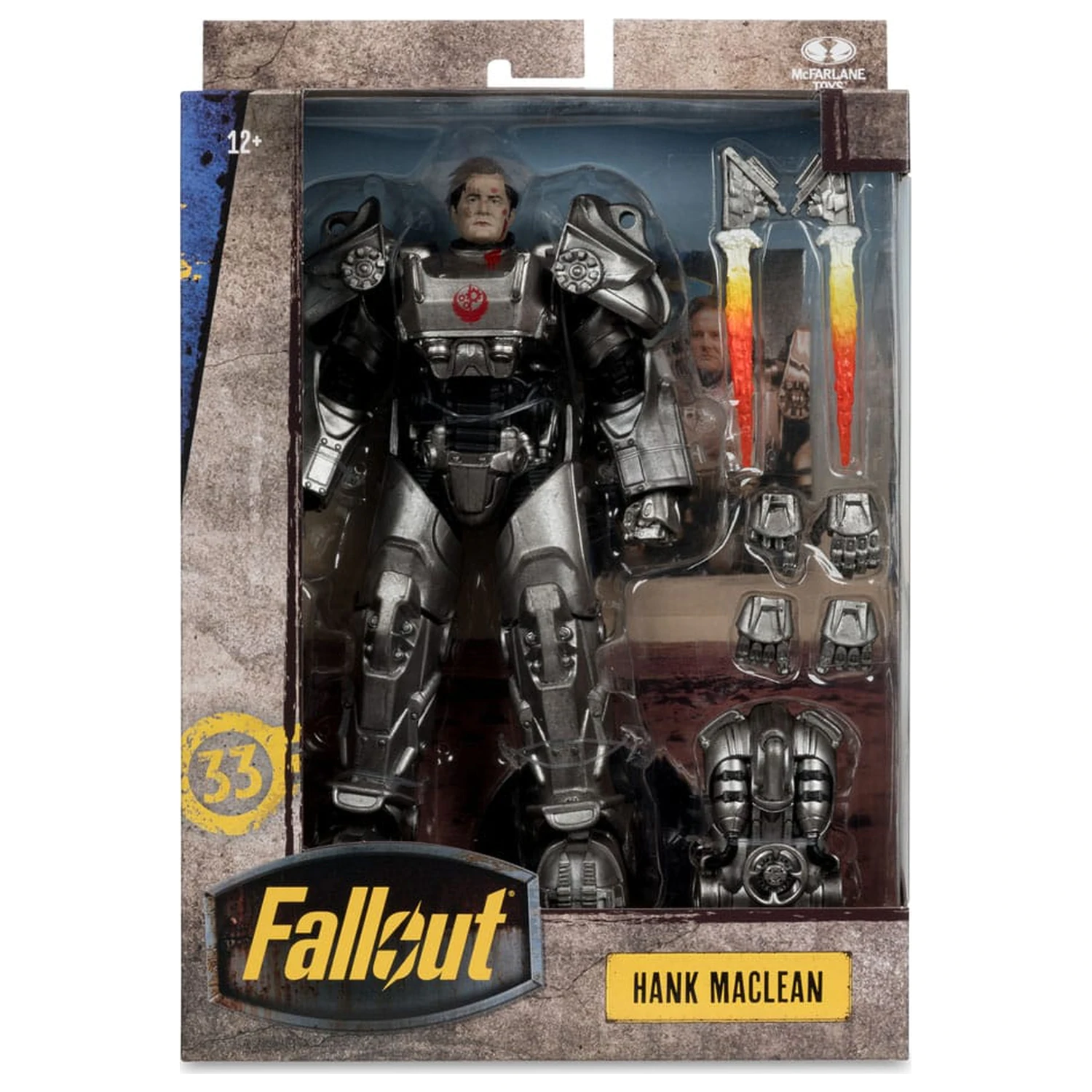 Fallout akčná figúrka Hank MacLean 19 cm produktová fotografia