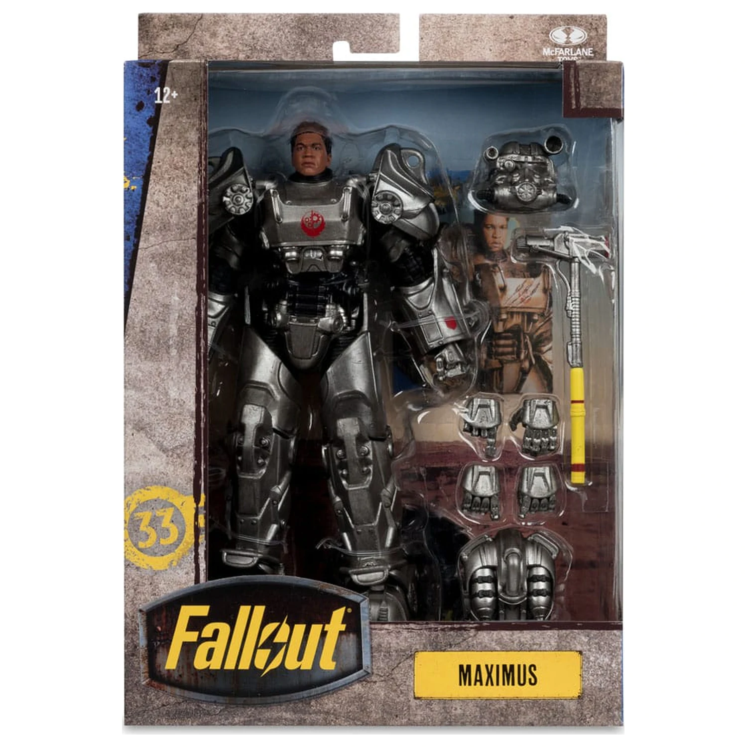 Fallout akčná figúrka Maximus 19 cm produktová fotografia