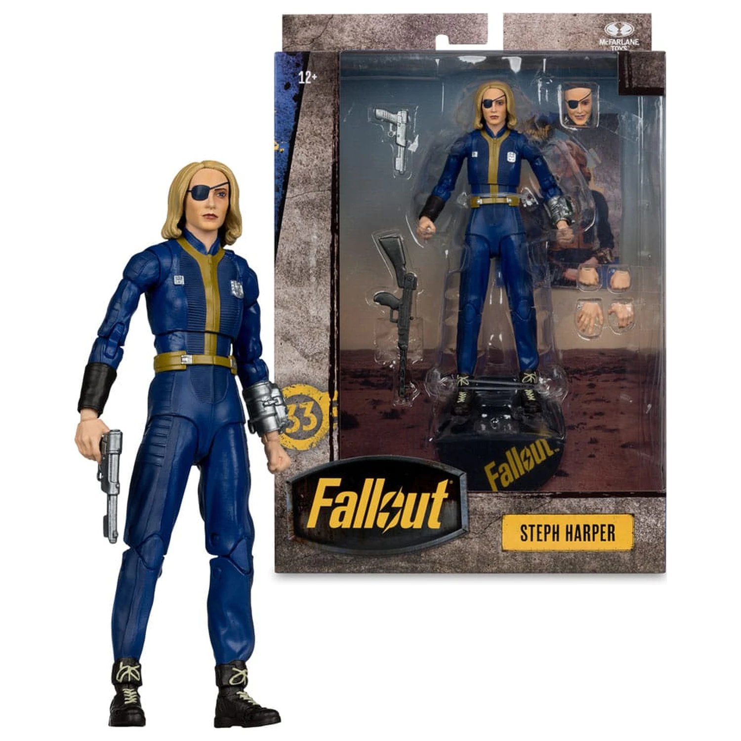 Fallout akčná figúrka Steph Harper 16 cm produktová fotografia