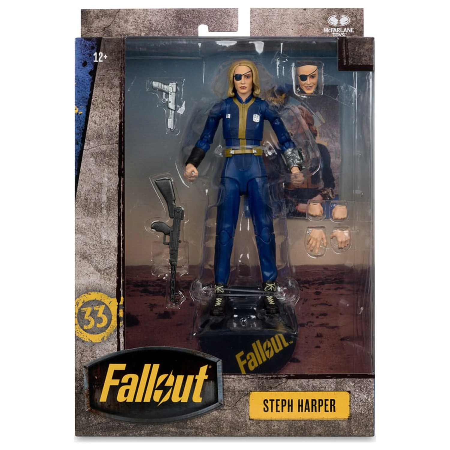 Fallout akčná figúrka Steph Harper 16 cm produktová fotografia