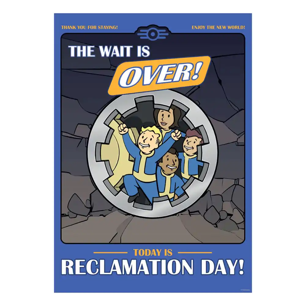 Fallout Umelecká Tlač Reclamation Day Limitovaná Edícia 42 x 30 cm produktová fotografia