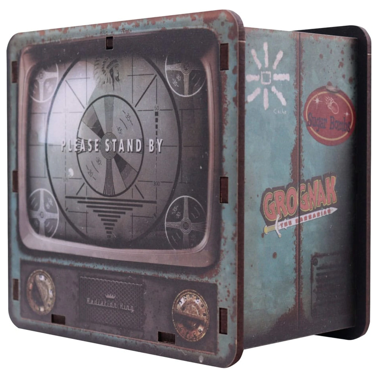 Fallout Stolný organizér produktová fotografia