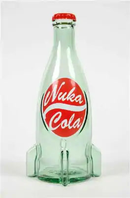 Fallout Bottle Series replika sklenenej fľaše Nuka Cola Clear produktová fotografia